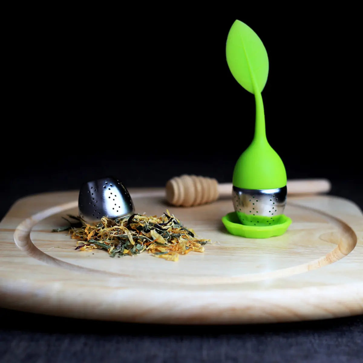 Green Leaf Tea Strainer from Island Wellness Tea