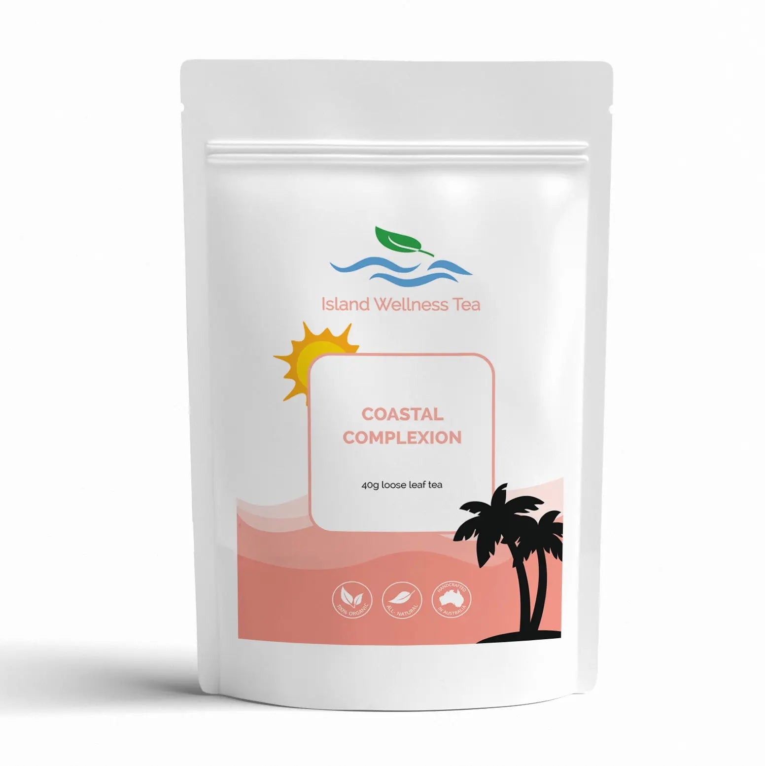 Costal Complexion Skincare Boosting Tea from Island Wellness Tea