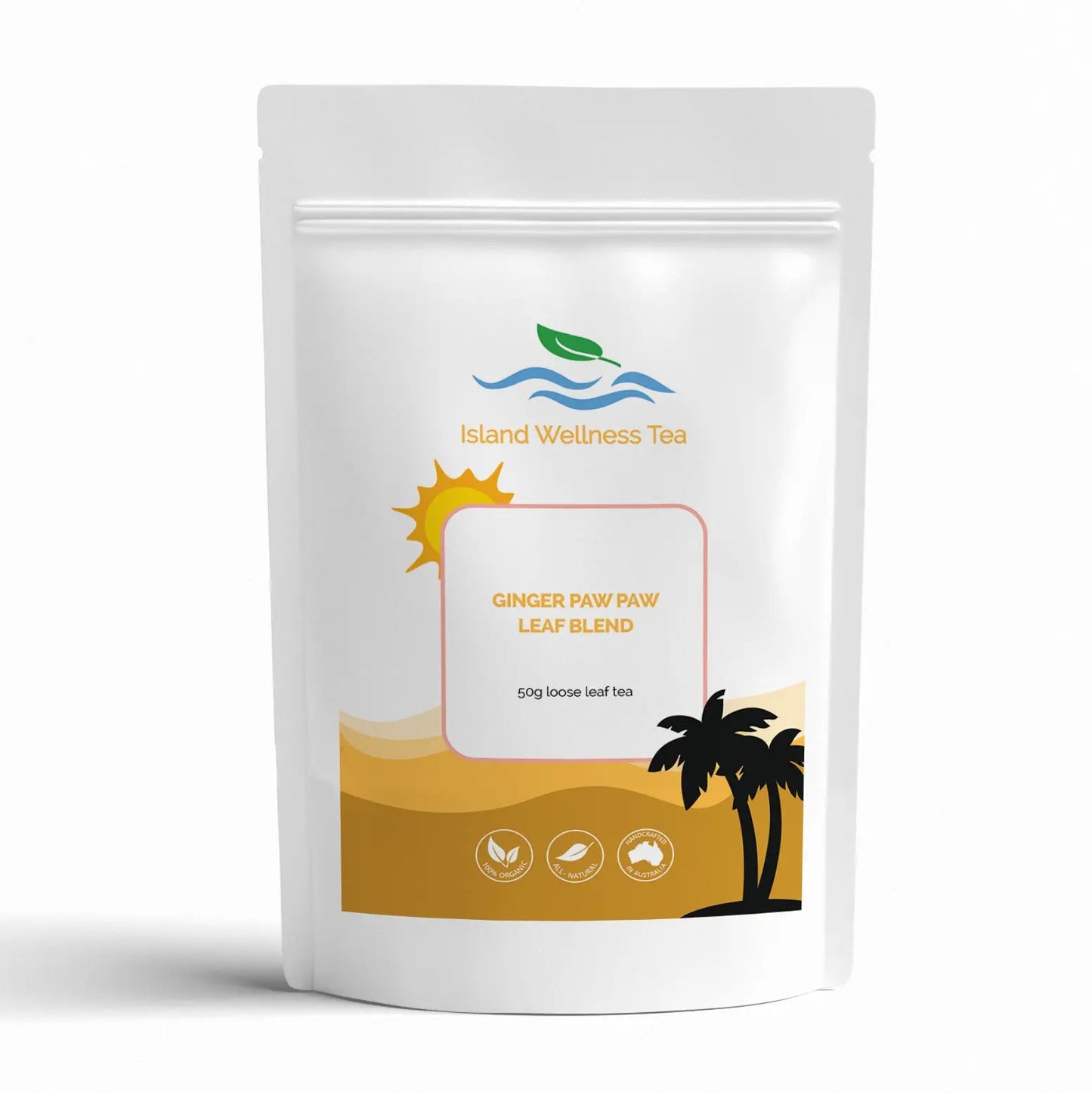 Ginger Tea for Gut Health from Island Wellness Tea